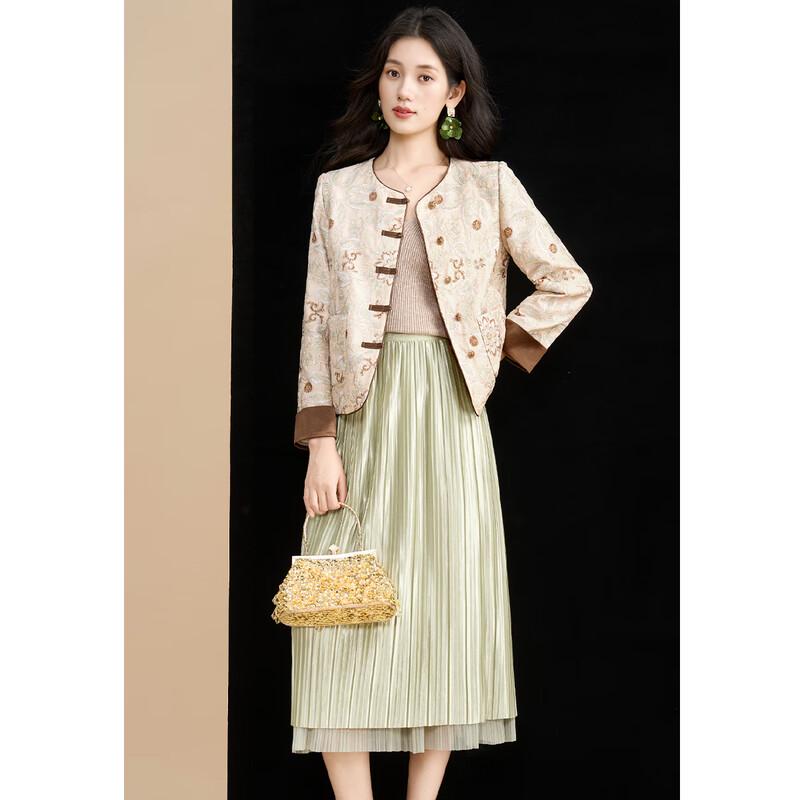 Kebeli Women's New Chinese Style Embroidered Jacket