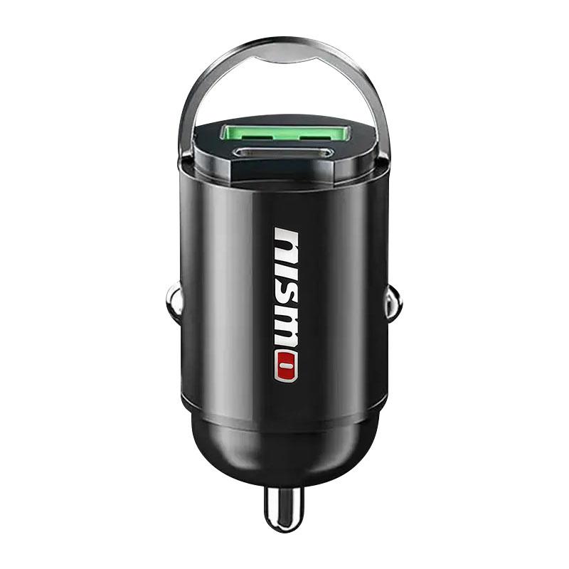 

1Pcs Car Charger USB Type-C Fast Charging Adapter Car Accessories For Nissan Nismo Almera Tiida Juke Teana Qashqai 350Z 370Z GTR nismo