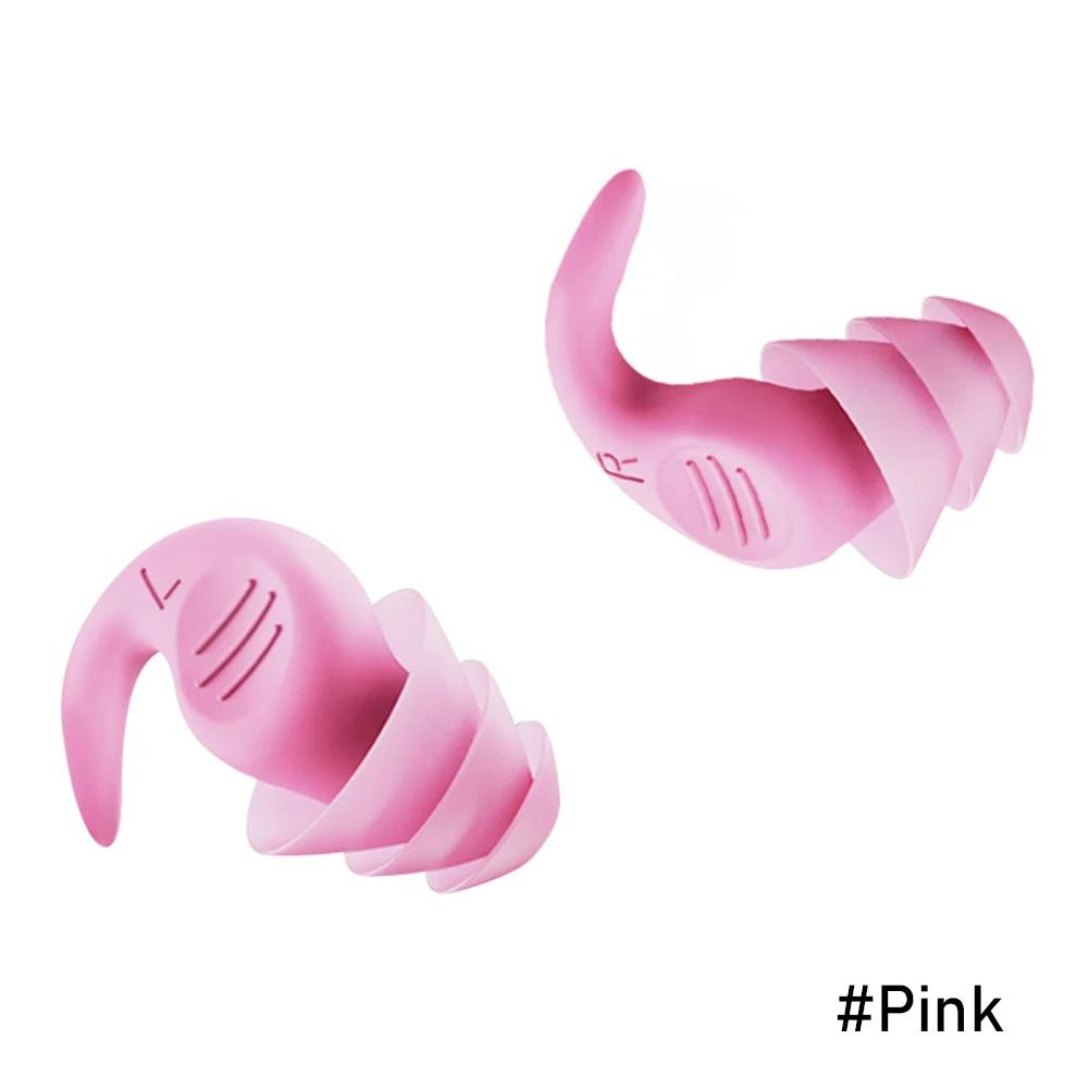 Zatyczki do uszu do spania Izolacja akustyczna Ochrona słuchu Zatyczki do uszu Zatyczki wyciszające do podróży Przyjazne dla użytkownika Silikonowe Redukcja hałasu Ultra miękki silikon