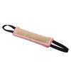 Durable Sackcloth Pet Dog Tear Bite Training Rod Tug with Two Handles