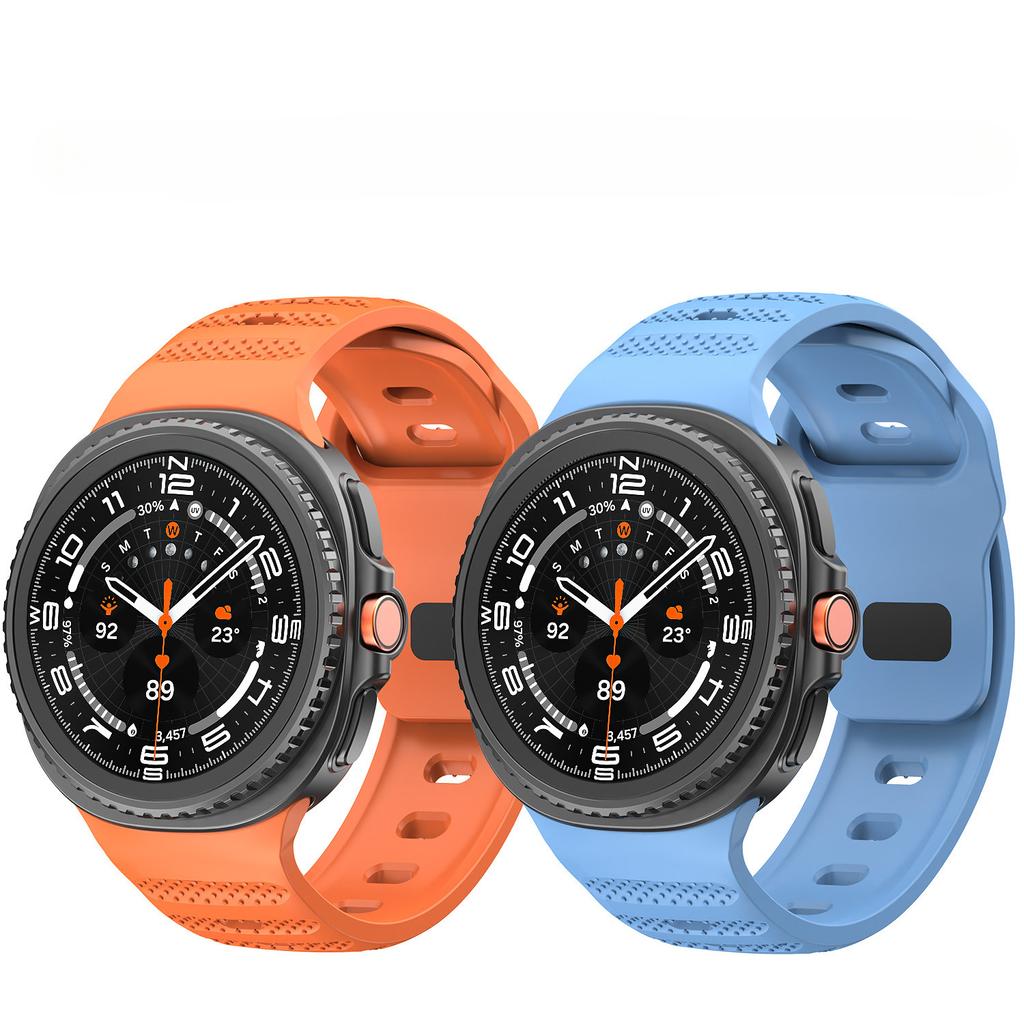 Original Strap For Samsung Galaxy Watch 8 40mm/44mm Silicone Smart Watch Sport Bracelet Correa Galaxy Watch8 Classic 46mm Band