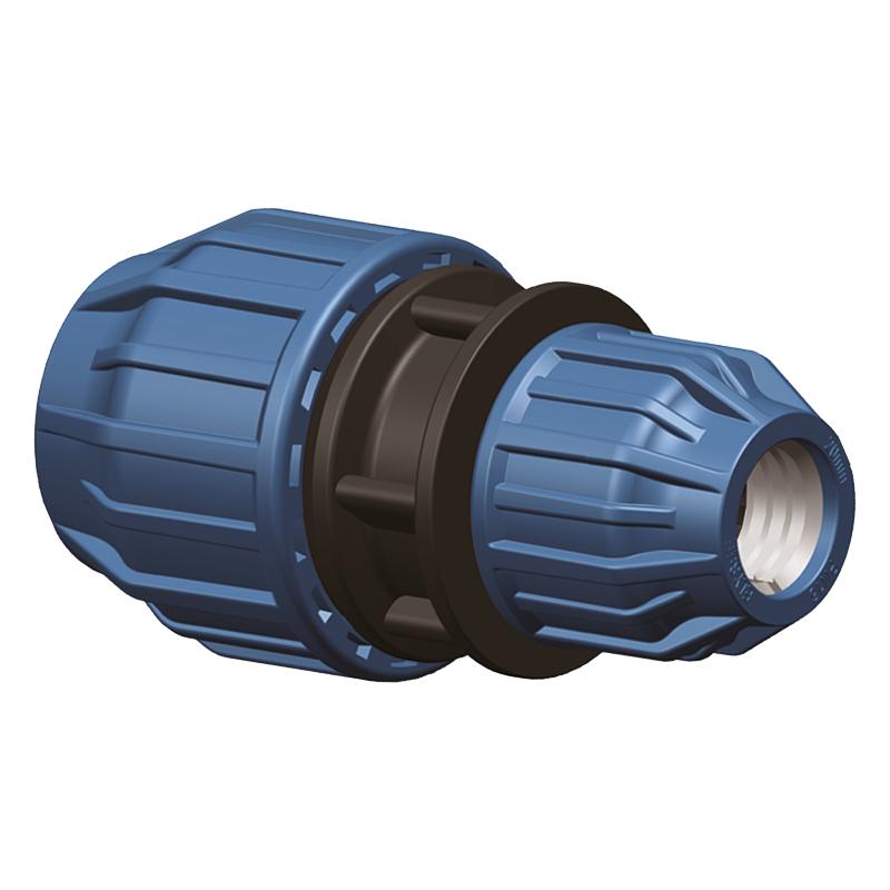PP pipe connector 25x20 for PE water pipes PN16 BAR