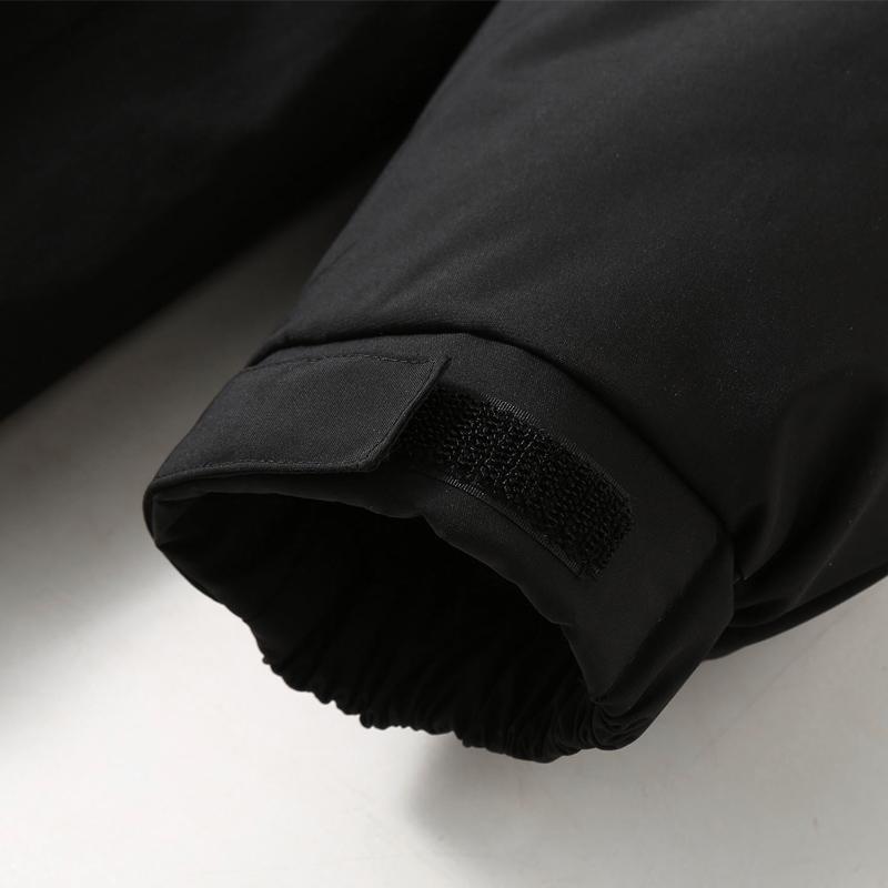 Übergröße 5XL-12XL Mode Winter Herrenmantel Kapuze Wasserdicht Lässig Locker Dick Warm Übergröße Oberbekleidung Herrenjacken