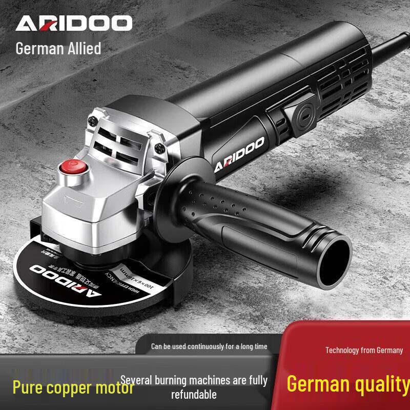 

Aruidun 220V Electric Angle Grinder CN plug (adapter included)