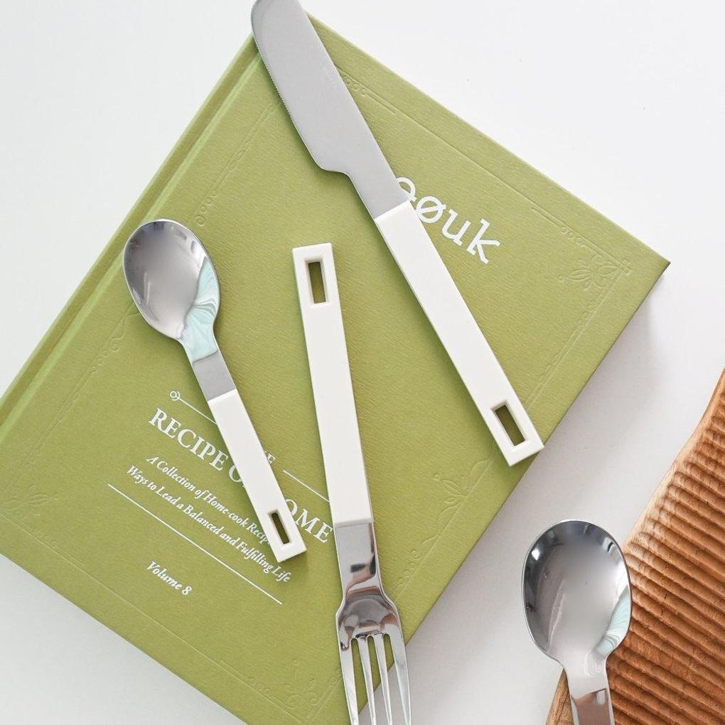 Melrose Block Dinner Spoon Cutlery 4 Colors