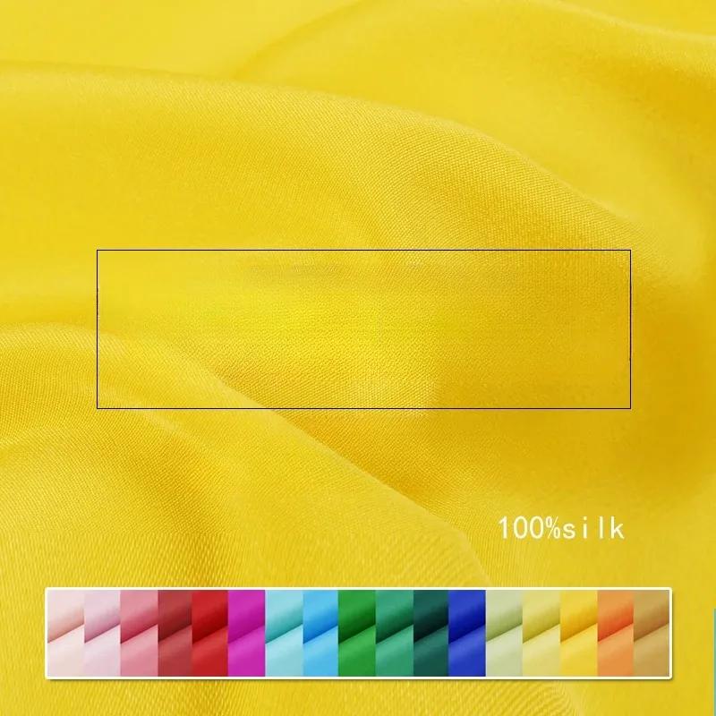 Einfarbig 100% Maulbeerseide 30 Momme Schwerer Seidenkrepp de Chine Stoff Seiden Schwerer Krepp Stoff für Bekleidung Kleider Hosen