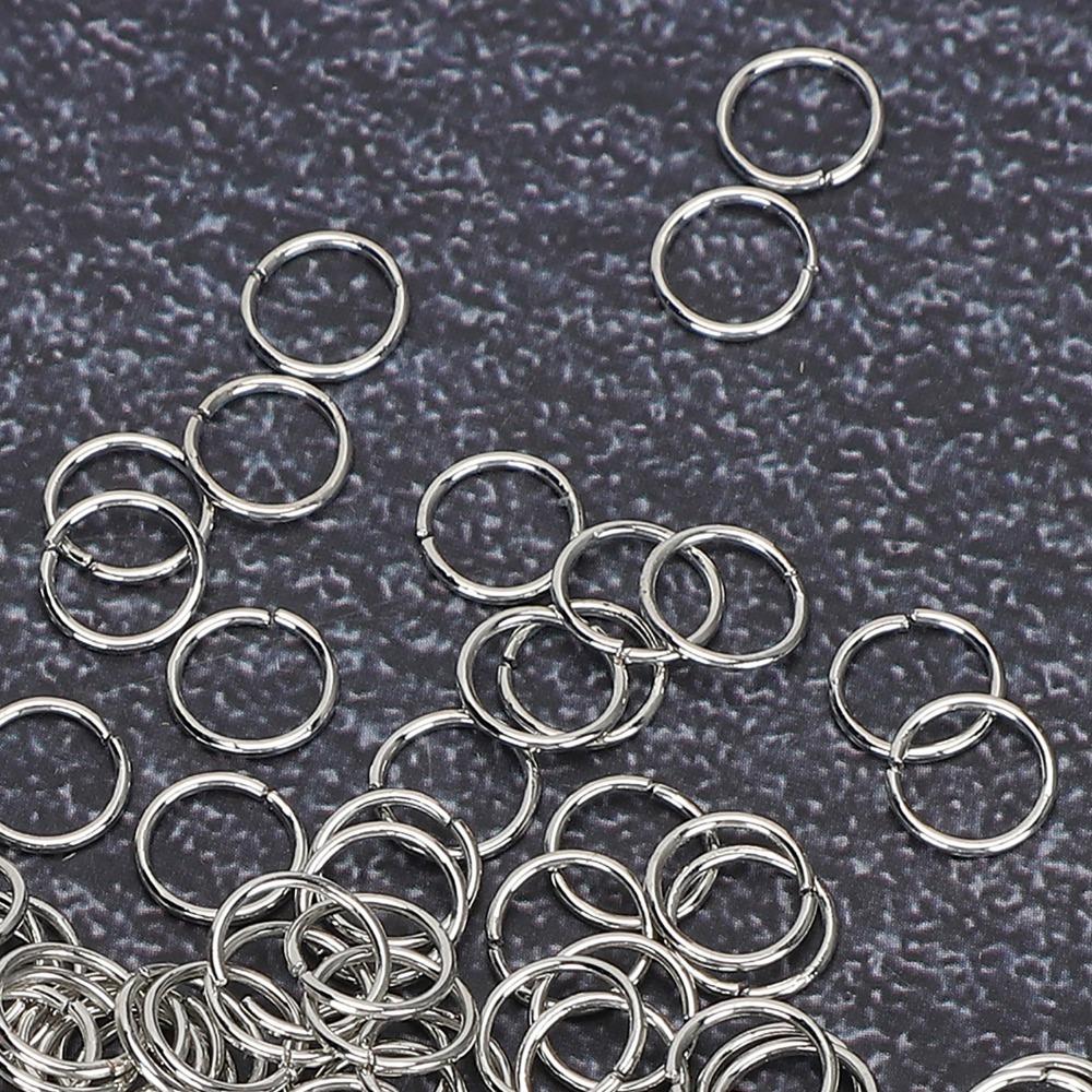 

1000pcs Iron Jump Rings 7mm Jewelry Accessories Jewelry Tools Connector Rings Keychain Making