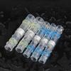 50pcs SST Heat Shrinkable Tube Waterproof Solder Ring Wire Connectors Awg22-18 Butt Bushing Electrical Splice Terminal