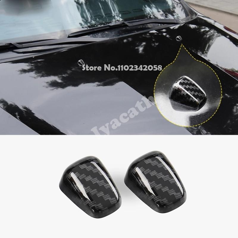 For Jeep Grand Cherokee WK2 2014- ABS carbonfiber Car door handle Window Lift Button gear box steering wheel AC vent cover