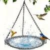 Bird Feeder Outdoor Hanging Bird Feeder Pendant Decoration Bird Bathtub Garden Courtyard Decoration Current Bathroom Feeder