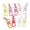 Colorful Enamel Zinc Alloy Lobster Clasp Keychain Pendant