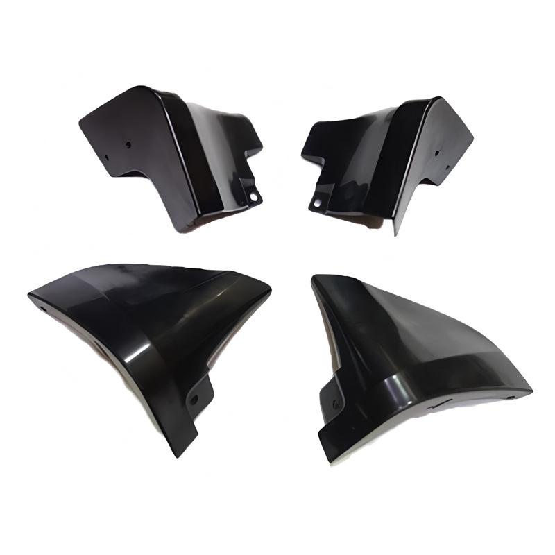 Mud Flaps: Soft Rubber Guards for Infiniti Q70L (2016-2019) - Modified Upgrade Accessories