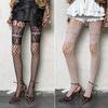 Large Mesh Pantyhose Thin Mesh Hollow Out Tights Y2K Mesh Tights  Punk Style