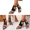 Roman Sandals For Women With Pu Material And Ankle Strap For Summer