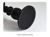 Black Roman Column Candlestick Ornament for Bedroom Table Decor