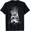 NEW LIMITED As Above So Below Baphomet Occult Satanic T-Shirt Unisex T-Shirt