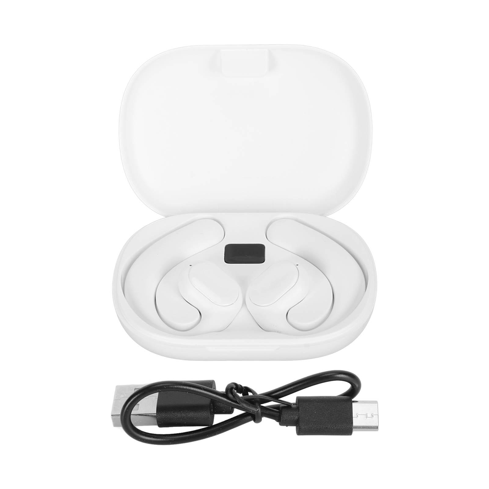 

Language Translator Earbuds 3 Modes Bluetooth 5.3 Translator Earphones Multifunction GT01 for Business for Learning белый