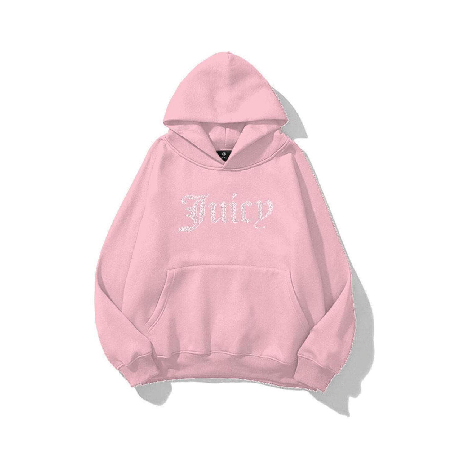 

Unisex Juicy Stone Printed Sweatshirt Pink XS/S чистий