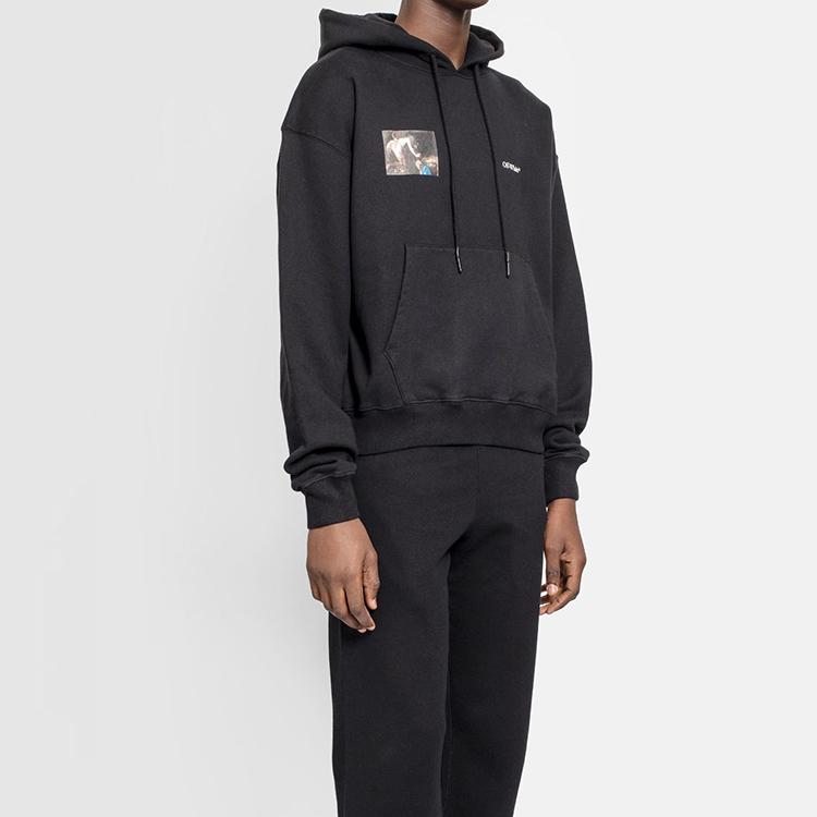 OFF WHITE Caravaggio Engel Über Hoodie OMBB037E20FLE0041010