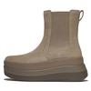 Fitflop F-Mode Stack Suede Chelsea Booties