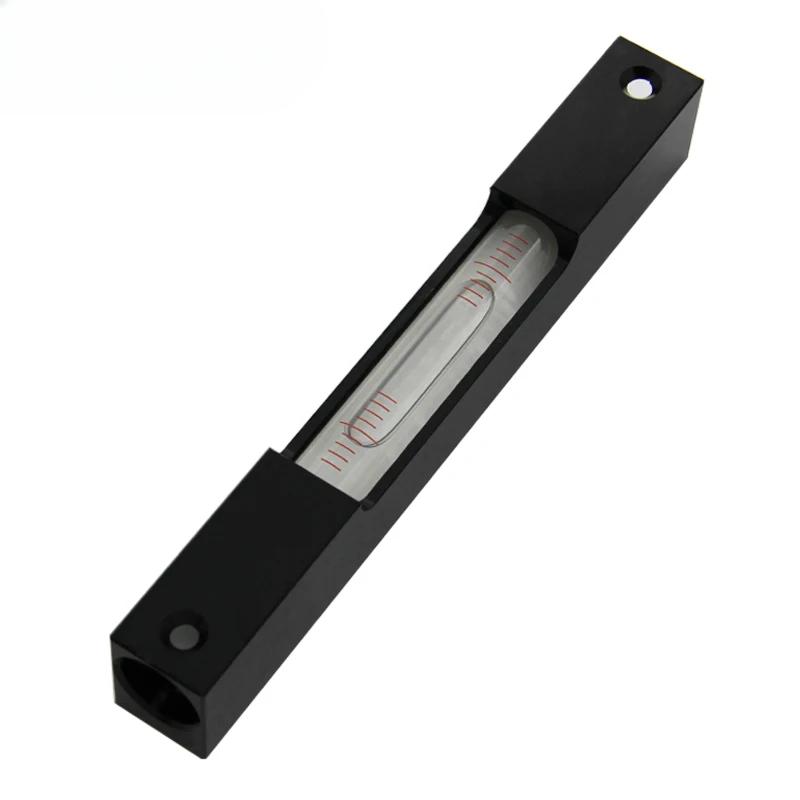 Bar Type All-metal 4s 150 High-precision Engineering Glass High Permeability Horizontal Bubble Frame Mounting Hole Level Meter