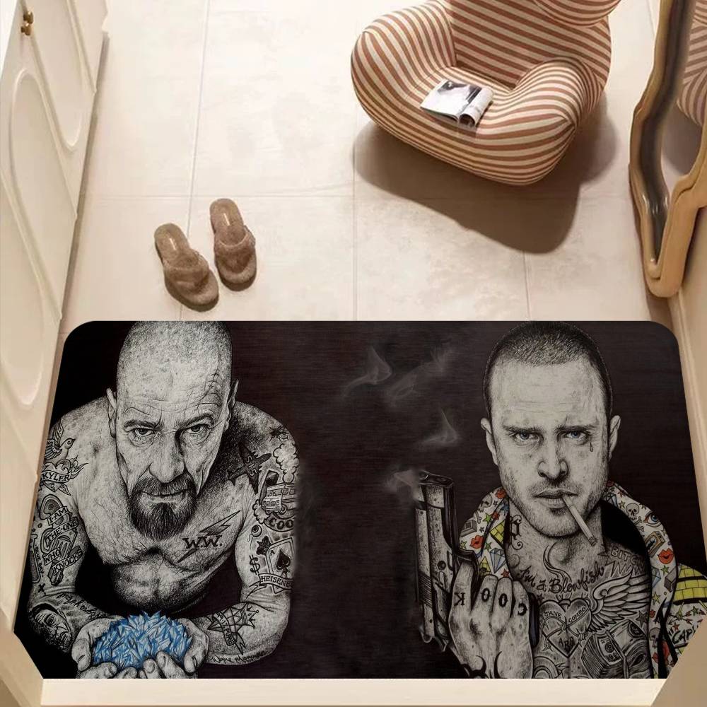 B-Breaking Bad Entrance Door Mat Nordic Style Bedroom Living Room Doormat Home Balcony Anti-Slip Modern Home Decor