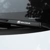4Pcs Car Accessories PVC Emblem Car Body Side Door Wheel Rims Stickers For Skoda Yeti Fabia Octavia 3 2 A5 A7 Kodiaq Karoq Rapid