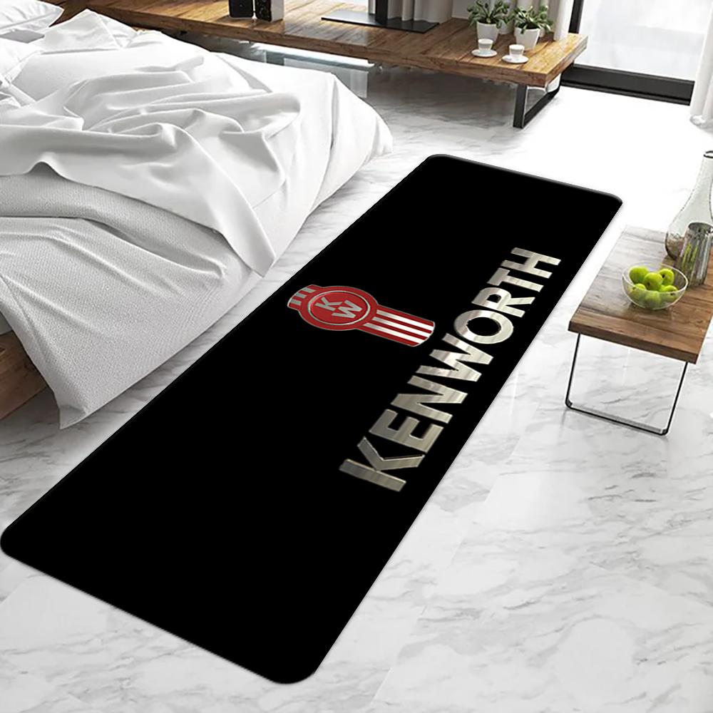 1 pcs Modern truck logo flannel printed carpets, balcony, corridor and porch carpets, bedroom bed blankets, home decoration
