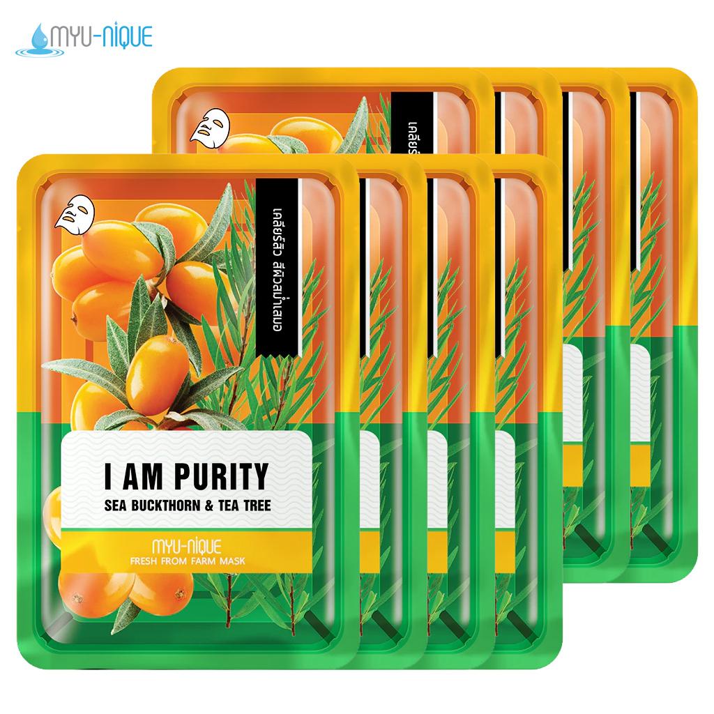 

Набор масок для лица Myu-Nique Fresh From Farm (25 г. х 8 шт.) 25 g. x 8 pcs