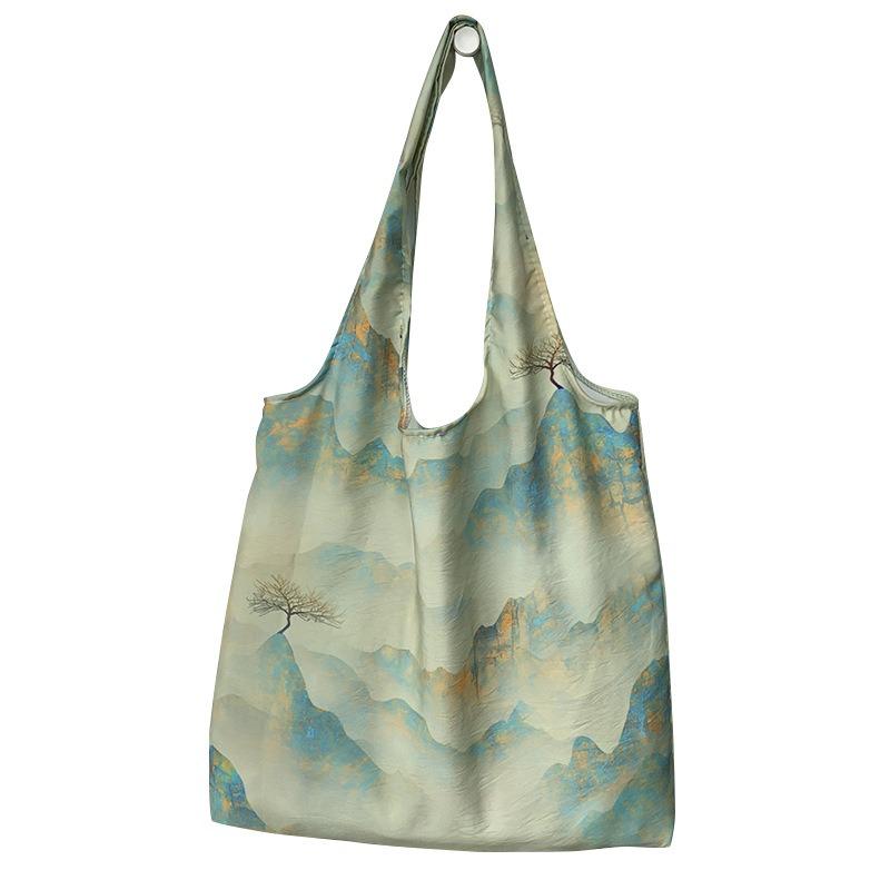 Light Canvas Bag Ambience Vintage Vest Shopping Bag