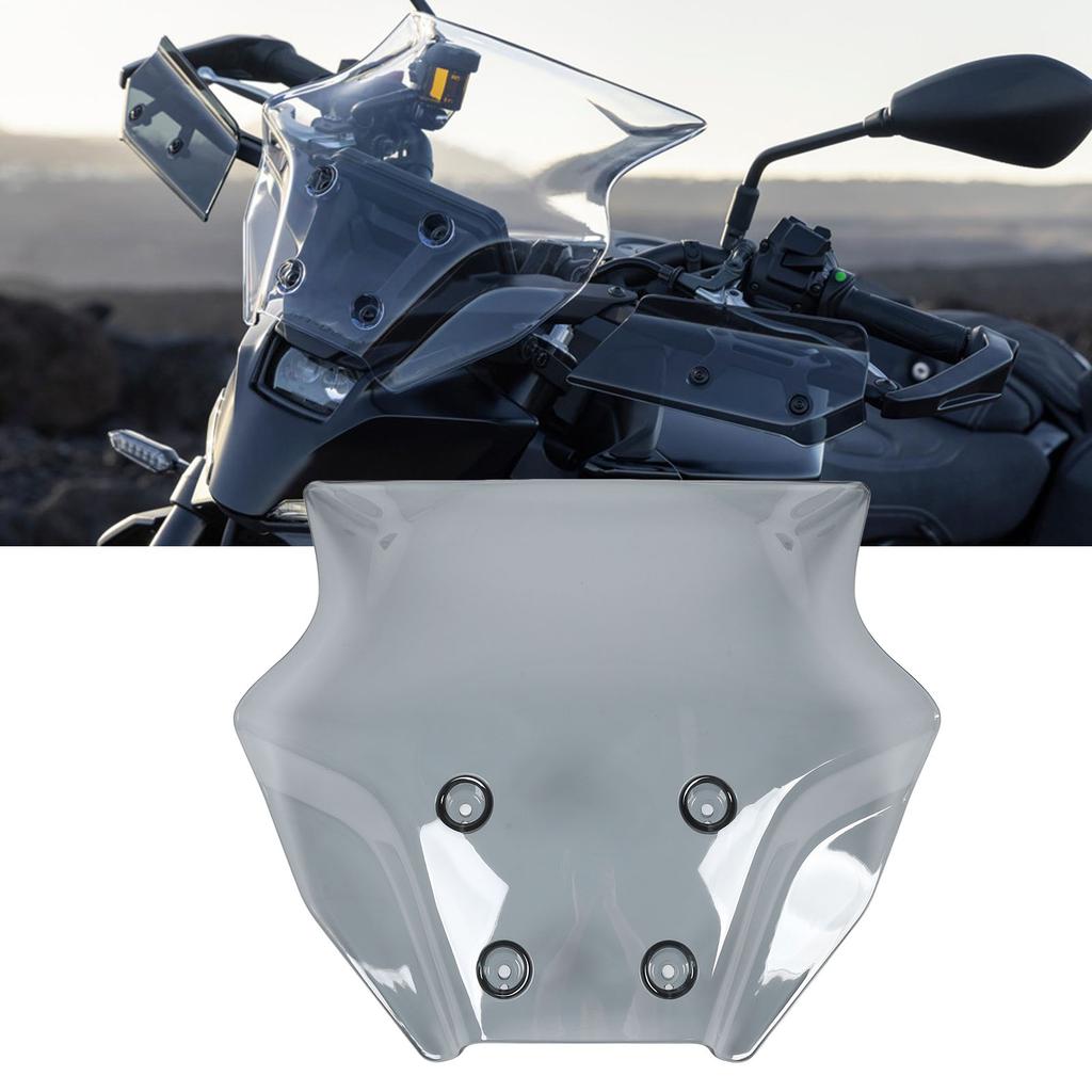 Motorcycle   Enhanced Aerodynamics Noise Reduction  ive Wind Deflector Windscreen for MT‑09   2024
