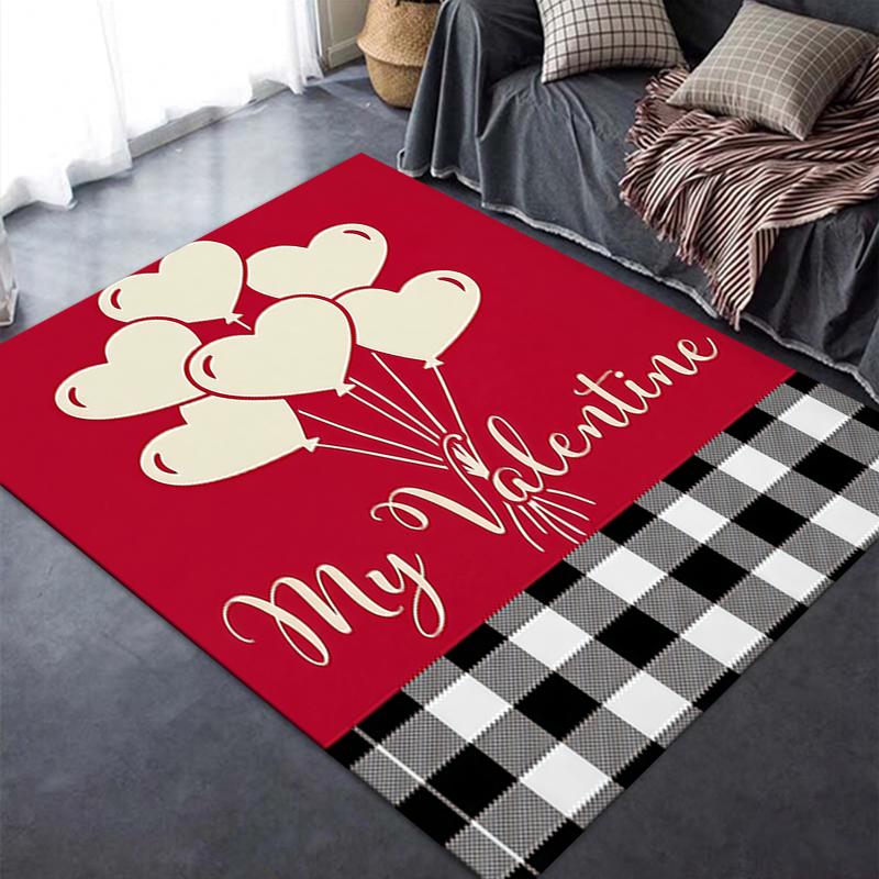 2025 New Love Carpet Rug for Living Room Bedroom Home Sofa Decoration,Kids Play Non-slip Floor Mat