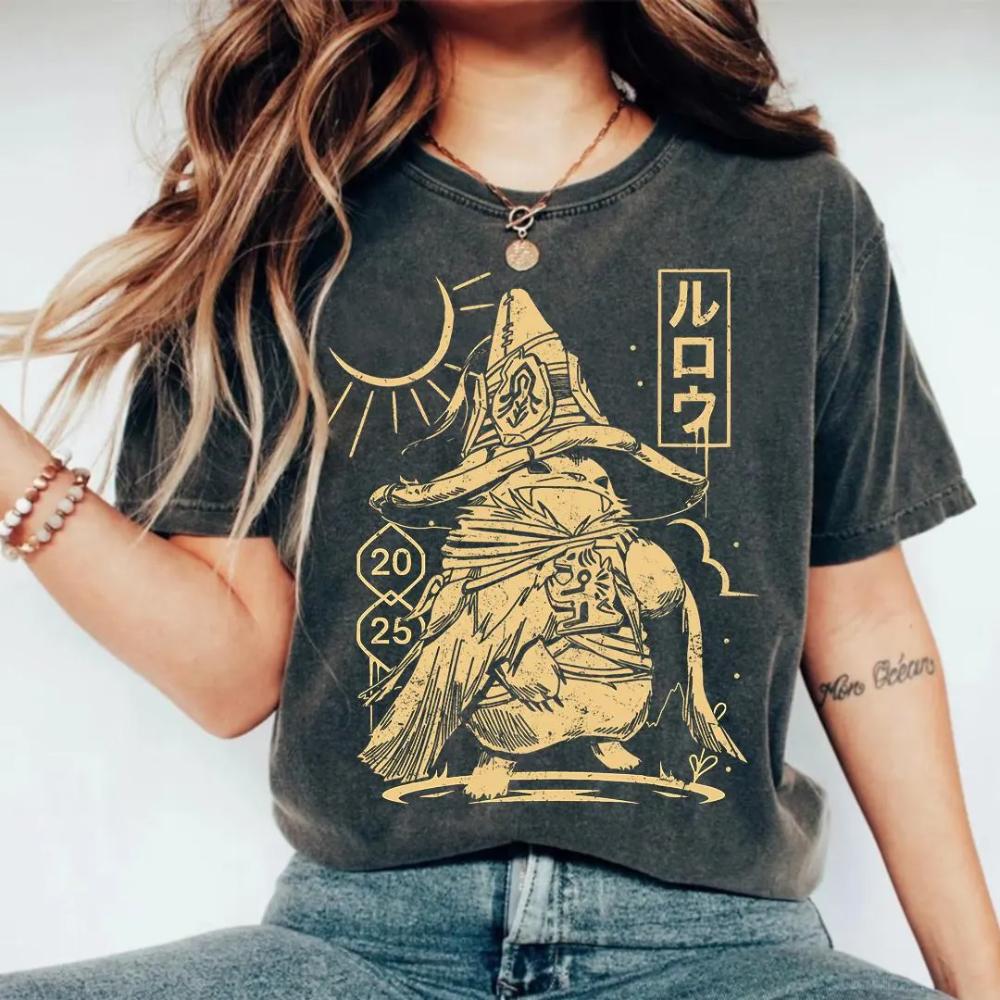 Monster Hunter Wilds Shirt Palico Tee Rove Wudwud MH Rise MH World 90s Vintage Gamer Gift Felyne Shirt Unisex Women AllSeason