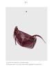 2026 Summer Women's Crescent Moon Crossbody Bag: Lazy Oval Shoulder & Underarm Handbag