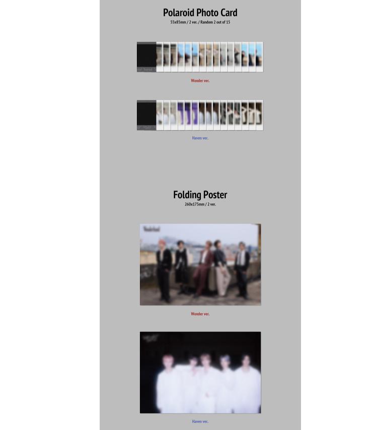 [pre-order] WEi Mini 8th Album Wonderland (Haven / Wonder Ver.)