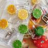 1 ks Simulovaná klíčenka s ovocem guava, banán, papája a mango, přívěsek na tašku, kreativní přívěsek na batoh a malý dárek