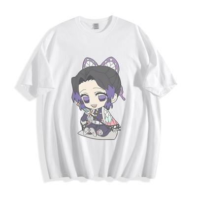 T-Shirt Chibi Shinobu Kocho di Demon Slayer - Elegante Maglietta Unisex Hashira degli Insetti