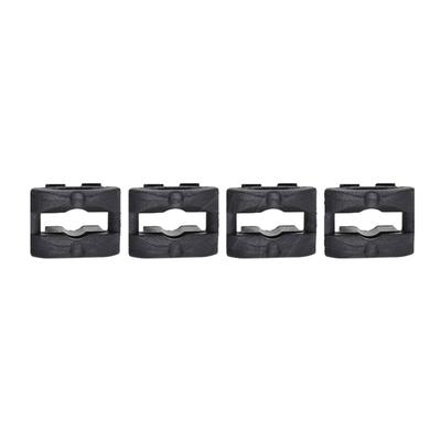 Bumper Towing Eye Hook Cover Clips Turn Lock Insert Kit Tow Bracket Cover Clip