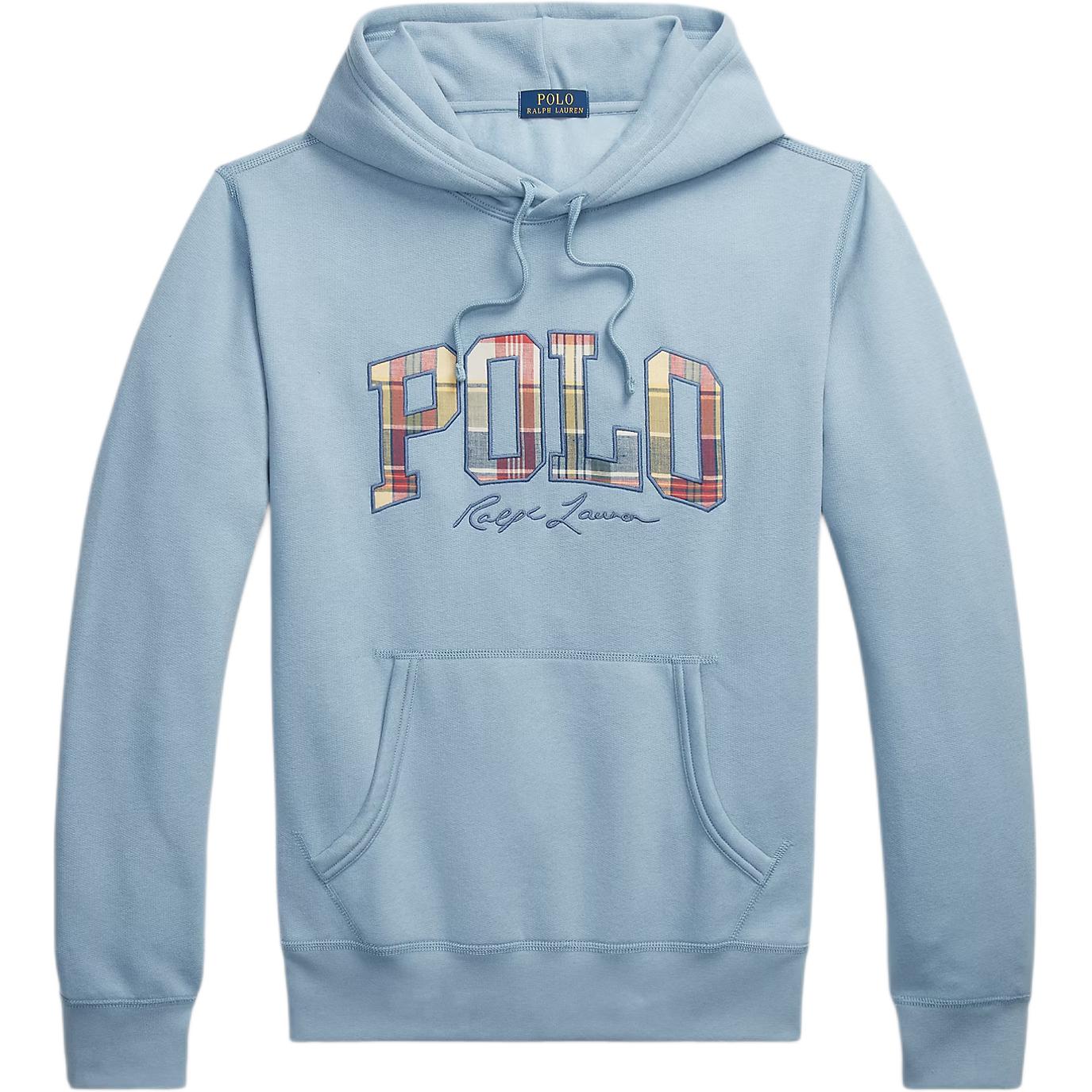 

Polo Ralph Lauren Логотип Принт Буквы Пуловер с капюшоном Длинный рукав Толстовка Мужская толстовка Синяя 710941854-001 XL