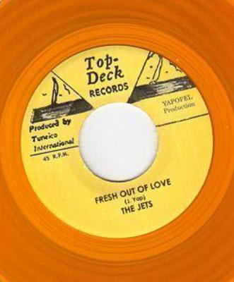 7inch Record JETS / LEE VENORA - Fresh Out Of Love (Coloured Vinyl)  None Top Deck 1963 Jamaica Reggae, Ska & Dub