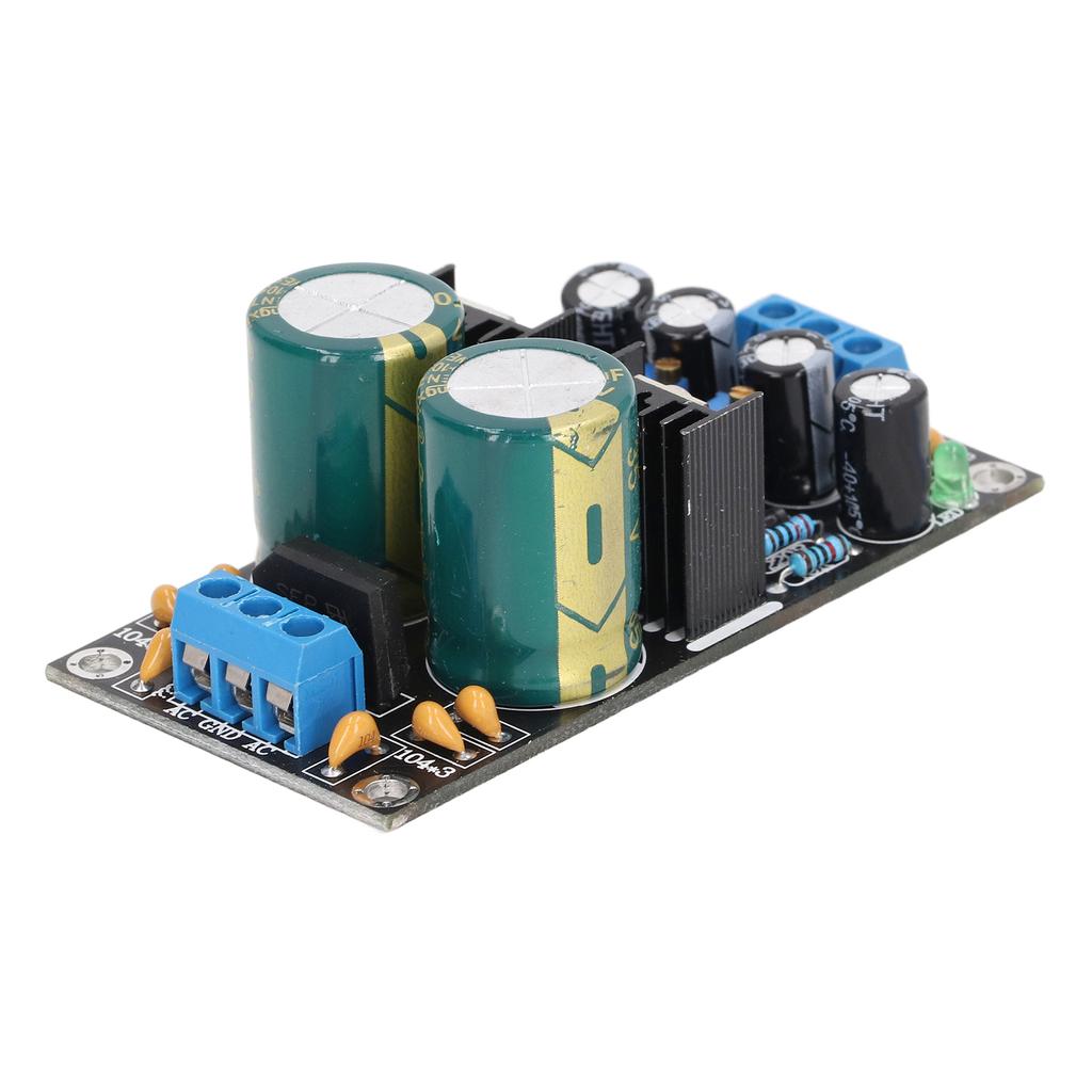 LM317 LM337 Voltage Regulator Module Adjustable Stabilized Board Power Supply AC10‑24V Input