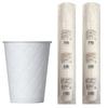 Japan Dixie Paper Cups, 273ml (9oz), Quilted Pattern, 50 Cups X 2 Packs. Suitable for Both Hot and