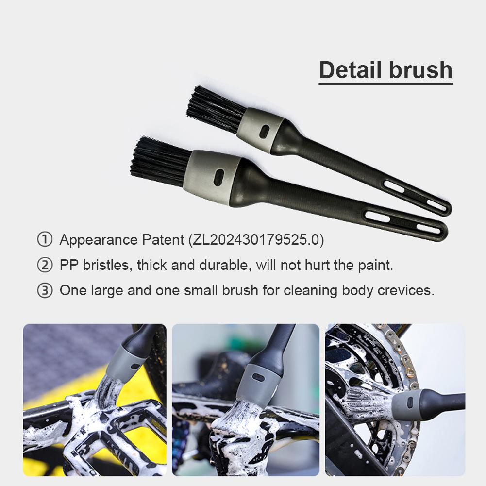Bicycle Chain Cleaner Set 8PCS/Set Bike Chain Scrubber Wash Tool for Mountain & Road Bike Cleaning Kit Outdoor Accessories