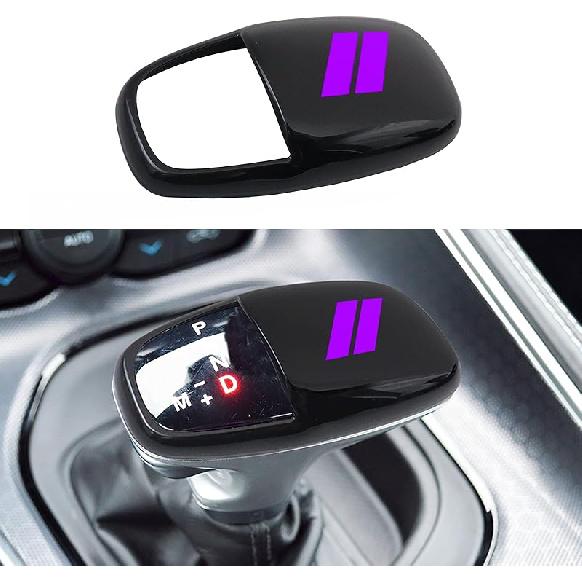 SENSHINE Gear Shift Knob Head Cover for Dodge Charger Accessories 2015- Challenger 2015-2024 Durango 2016-2025 2026 ABS Interior Shell Ert Decoration