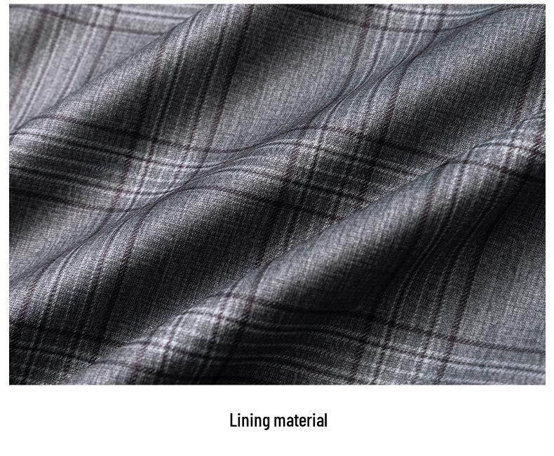 Men's Spring/Autumn Lapel Jacket: Middle-Aged Business Casual Slim-Fit Coat