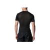 Under Armour Ua Heat Gear Solid Logo Compression Fitted Crew Neck T-Shirt Men Tops Black 1358643-001