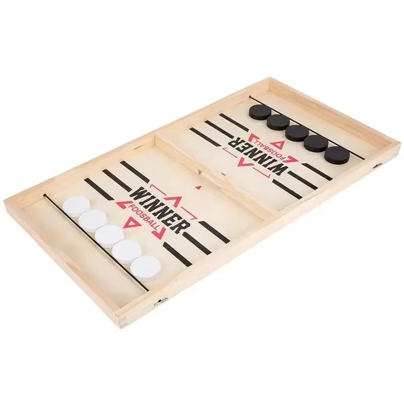 Foosball Winner Games  Table Parent-child Interactive Hockey Catapult Chess Game Fast Sling Puck Board Game Toys For Children