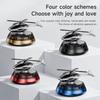 Helicopter Shape Dashboard Ornament Rotating Rotating Car Decor Car Air Freshener  Auto Gift