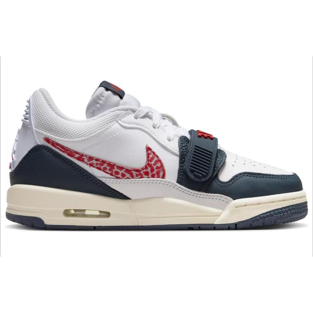 Air Jordan Jordan Legacy 312 Low GS USA Kids Sneakers White Wolf-Grey Pale-Ivory CD9054-146