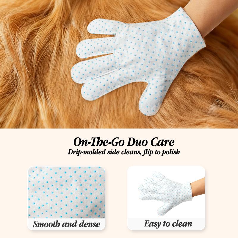 Desert Pet Cross-Border Disposable Wash-Free Cleaning and Deodorizing Wipes for Cats and Dogs